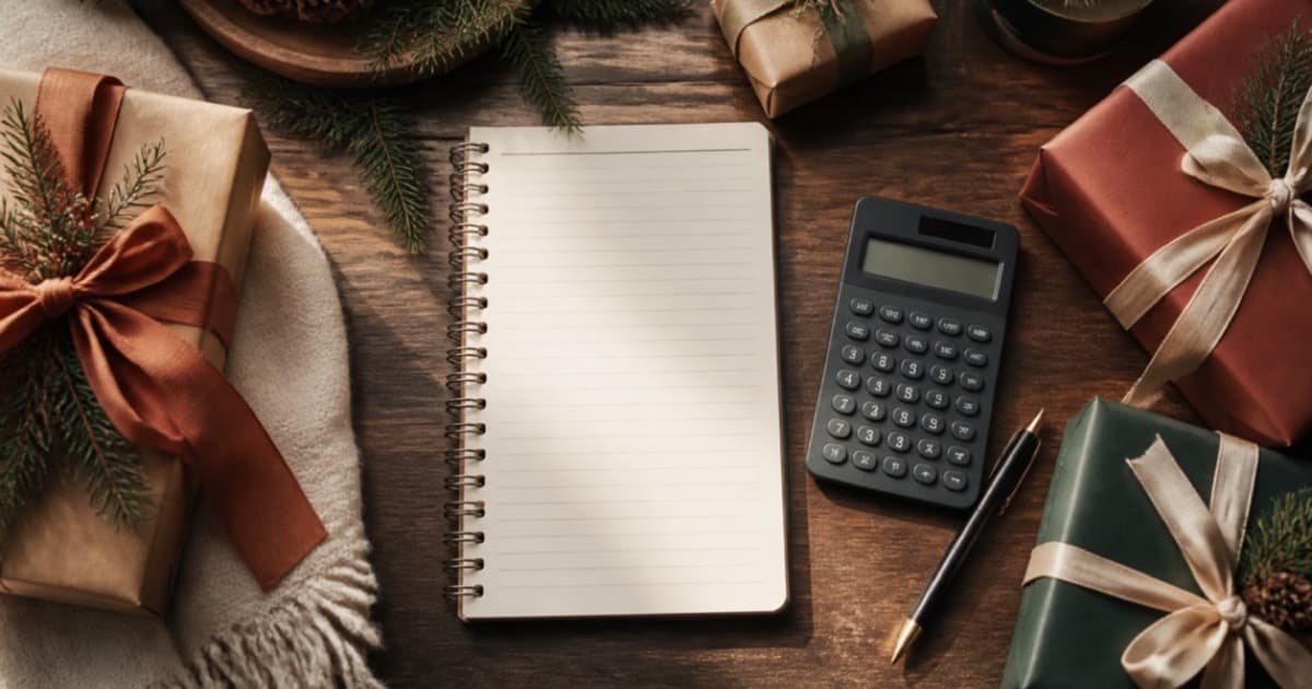 Illustration for How to Set a Christmas Gift Budget (and Actually Stick to It)
