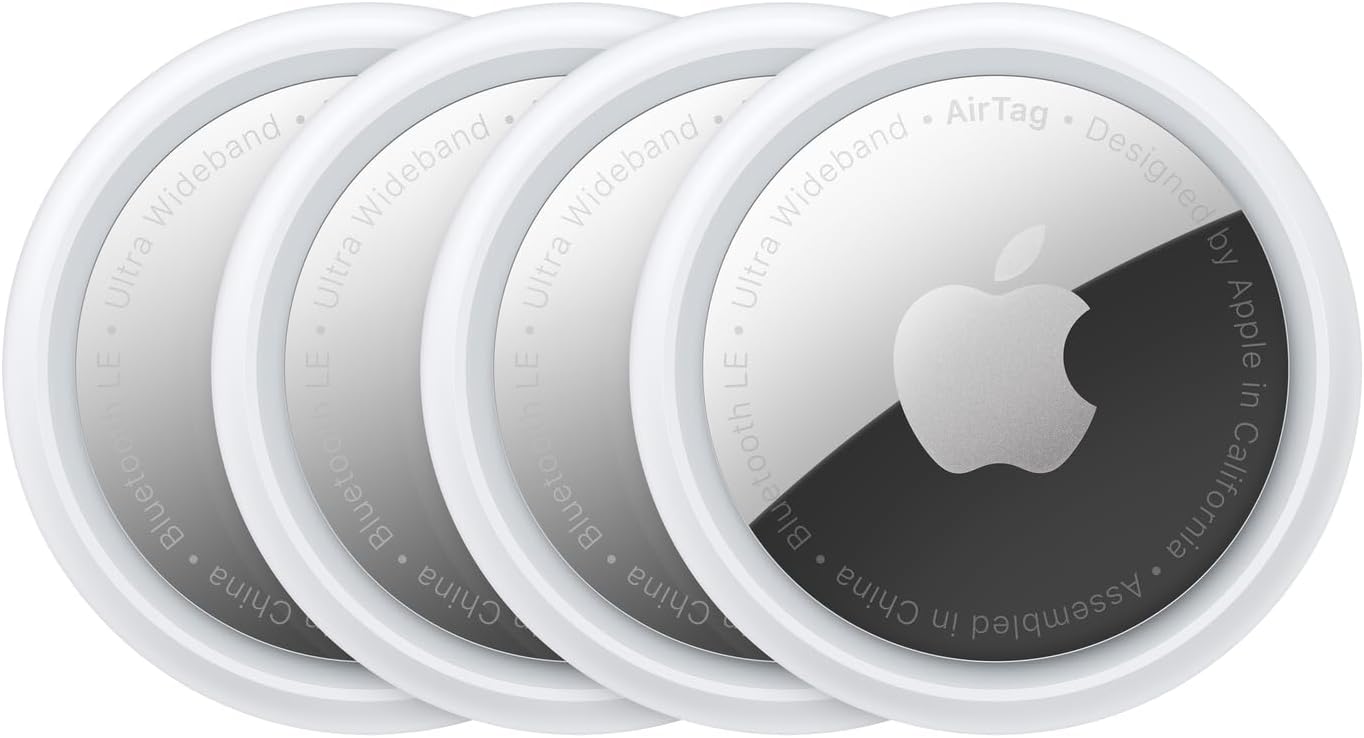 Apple AirTags for tracking belongings