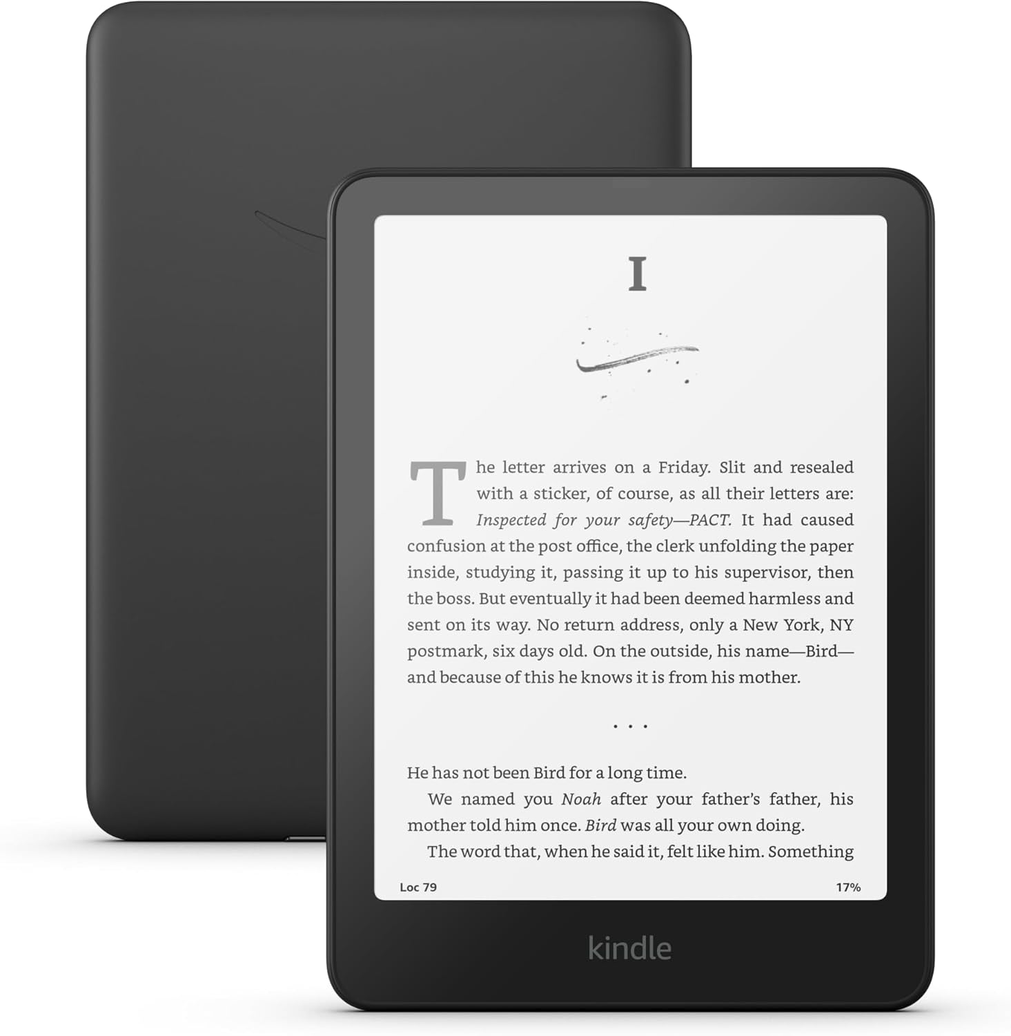 Kindle e-reader for travel and study