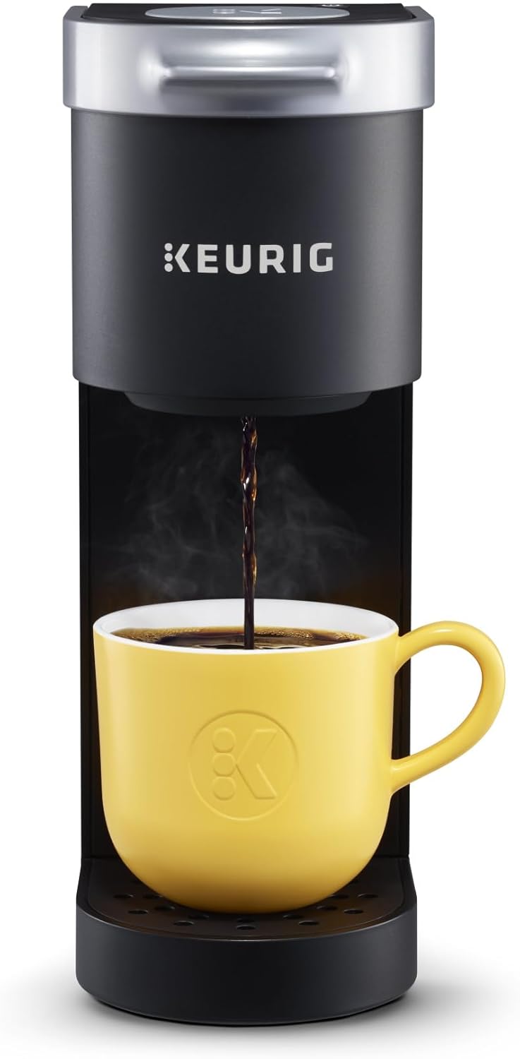 Keurig coffee machine brewing coffee