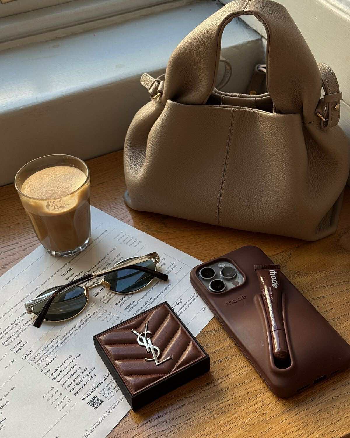 Stylish sunglasses and accessories